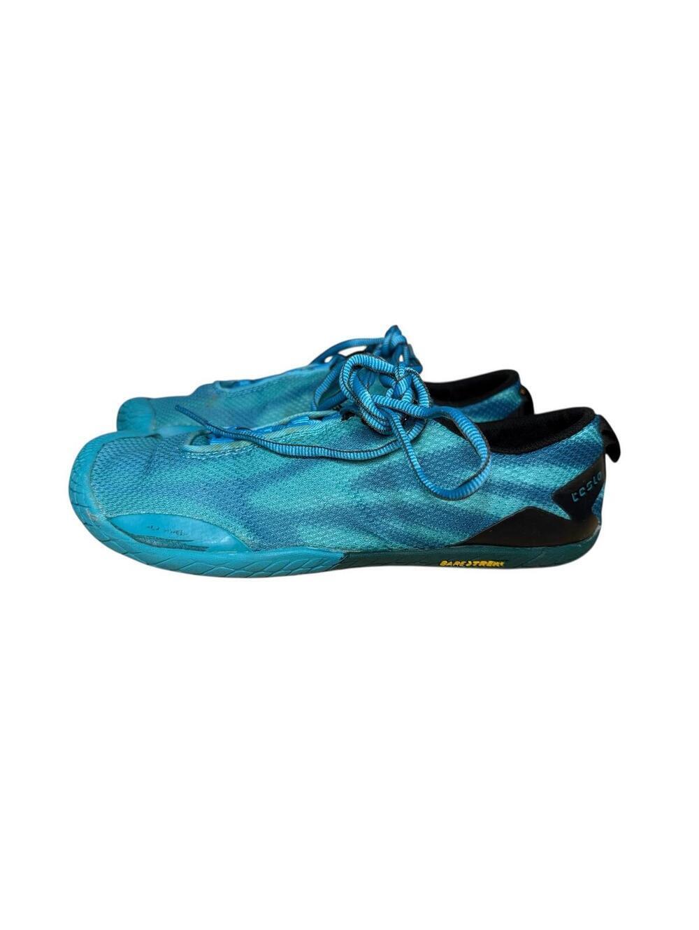 Tesla Bare Trek Trail Running Shoes Men's Sz 7 Blue Lace Up Lightweight Athletic